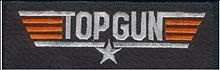 EMBLEMA U.S. TOP GUN 45 x 130 MM