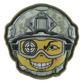 PATCH PVC EMOJI NR. 25 3D - OLIVE - M-TAC