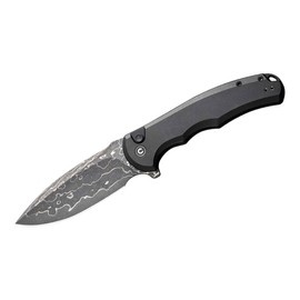 CUTIT DAMASCUS PRAXIS ALUMINUM NEGRU - CIVIVI