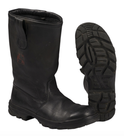 Cizme Germane Negre pentru Pompieri - Surplus Militar