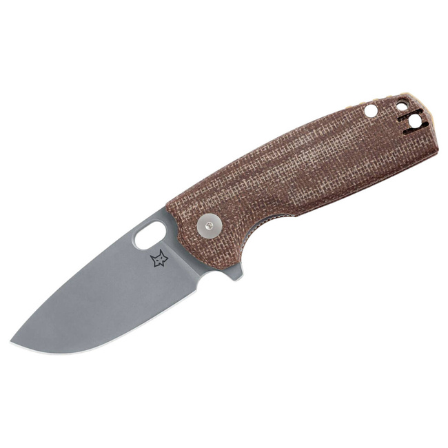 CUTIT DE BUZUNAR - „Core Micarta Brown” - FOX KNIVES