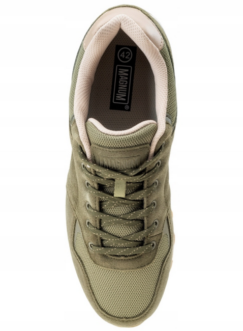 PANTOFI SPORT CASUAL - "RADAN" - Magnum® - OLIV/BEJ