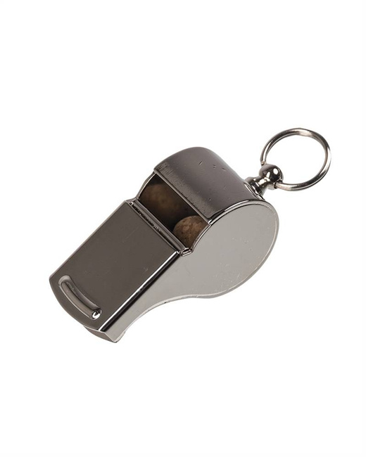′Military′ Nickel-plated Whistle