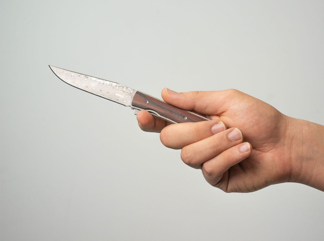 CUTIT DAMASCUS URBAN TRAPPER COCOBOLO - BOKER PLUS