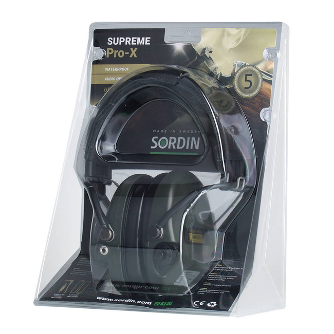 Protecție urechi/căști Supreme Pro-X - Verde - 75302-X/L-S - Sordin