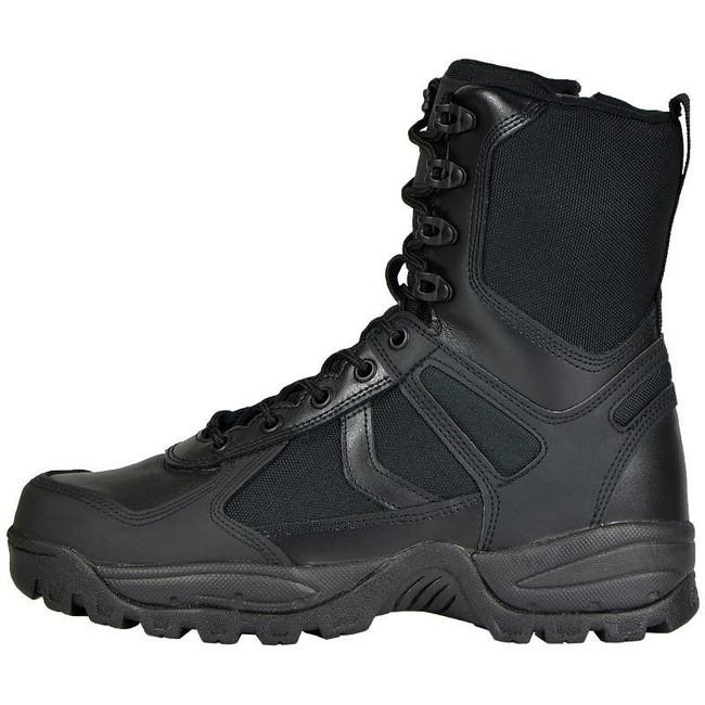 BLACK PATROL BOOTS ONE-ZIP