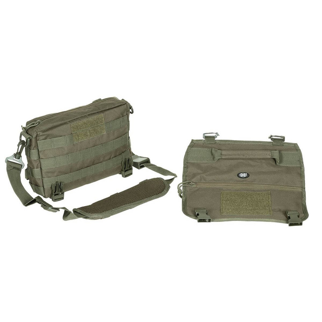 Shoulder Bag, small, "MOLLE", OD green
