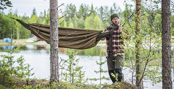 PONCHO MULTIFUNCTIONAL - SWAGMAN ROLL - Helikon-Tex - WOODLAND US