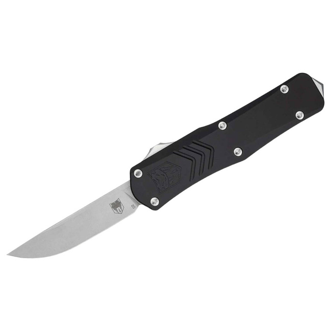 CUTIT DE BUZUNAR SMALL FS-X GEN II BLACK DROP NOT SERRATED - CobraTec