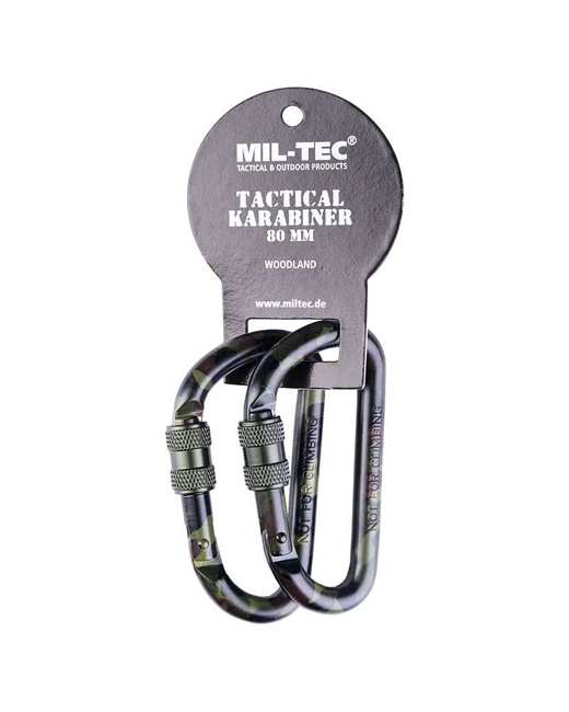 Carabinere Tactice Woodland 80 mm Set 2 bucăți