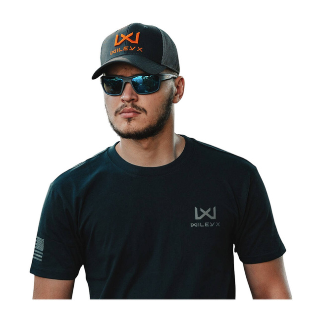 Trucker Cap - Dark Grey/Signal Orange Signal Orange WX/Wiley X - Wiley X