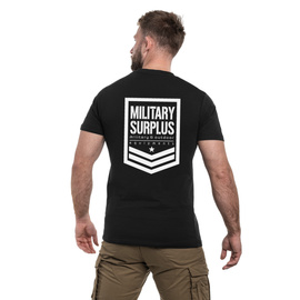 TRICOU BASIC MAGNUM CU INSCRIPTIE - MILITARY SURPLUS - NEGRU