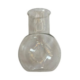 STICLA, BULB, PAHAR, VAS DE LABORATOR - MEDICAL CRUCIBLE - VINTAGE  - ANII 1980 - TRANSPARENTA - SURPLUS MILITAR ARMATA ROMANA - IN STARE BUNA