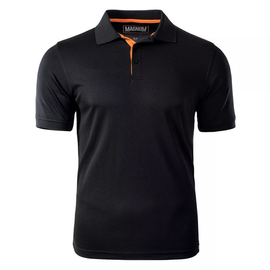 TRICOU POLO MAGNUM - NEGRU/MARIGOLD