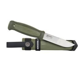 CUȚIT CU LAMĂ FIXĂ - KANSBOL MULTI-MOUNT- OȚEL INOXIDABIL - MORAKNIV® - VERDE OLIV