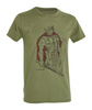 TRICOU IMPRIMAT - SOLDAT ROMAN - D.FIVE - VERDE OD