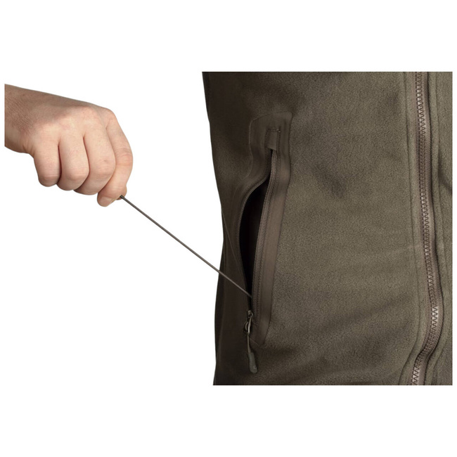 Jacheta Hoody din Fleece Aviceda Mk.II - Clawgear - Verde RAL7013