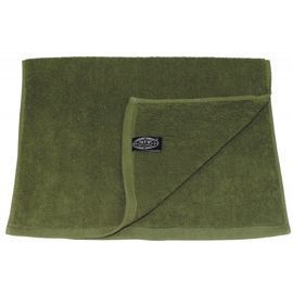 Towel, terry cloth, OD green, 110 x 50 cm
