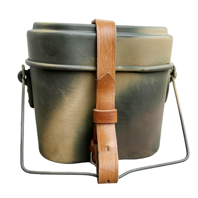 Gamela model M31 germană WW2  - Repro vopsită camuflaj 3 culori (Normandia)