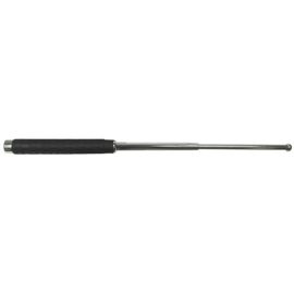 BASTON METALIC TELESCOPIC - 20.5 CM - 53.5 CM - CROM - CU HUSA DIN NYLON - MFH
