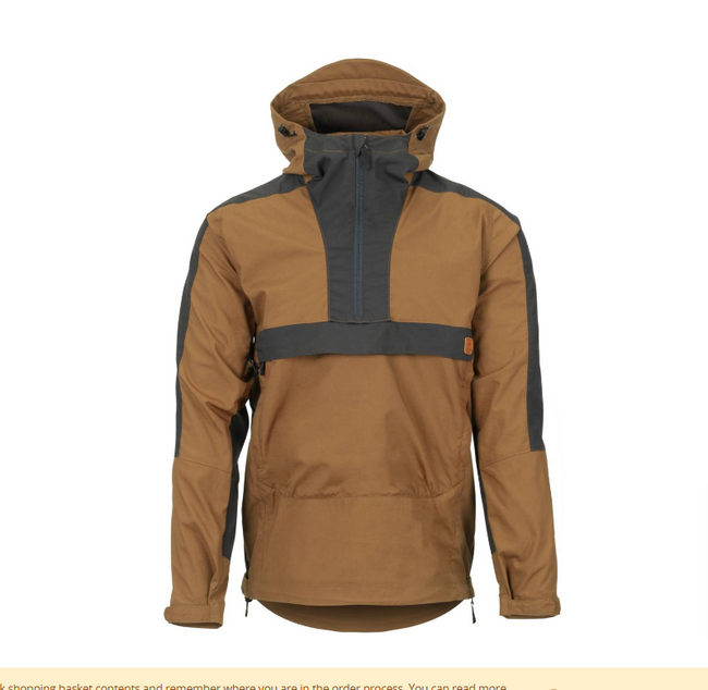 Jacheta WOODSMAN Anorak - Helikon Tex - Coyote Gri