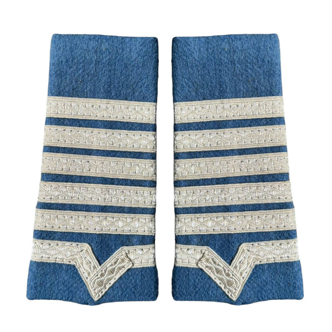 RANKS OF MILITARY FOREMEN, AVIATION - CHIEF MILITARY FOREMAN WITHOUT A MARK, BLUE CITY - MILITARY SURPLUS ROMANIAN ARMY - USED
