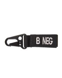 Breloc pentru chei TACT. - B neg - 5 PC./PACK - negru