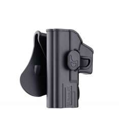 TOC RIGID PENTRU PISTOL G 19/23/32 - NEGRU - STANGA - AMOMAX