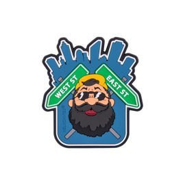 PATCH BEARDMAN URBAN - PVC - albastru