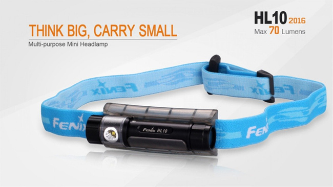 Flashlight Fenix HL10, water resistant
