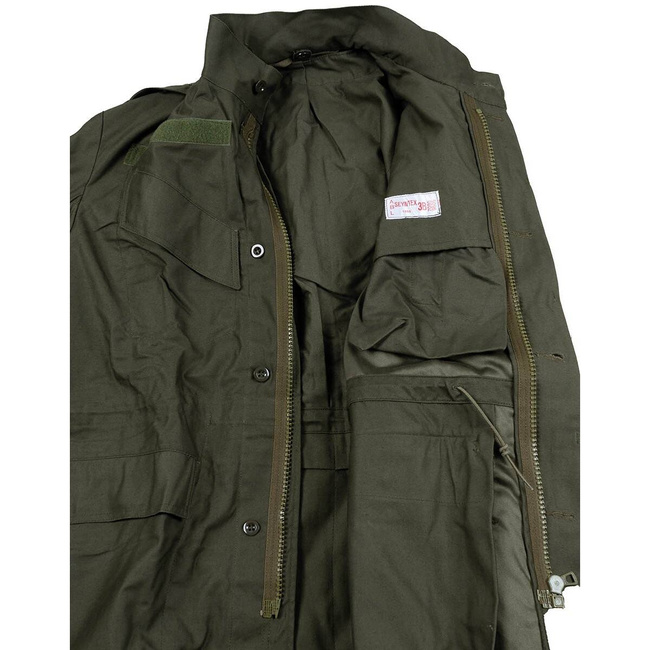 GEACA PARKA M88, OD GREEN - SURPLUS MILITAR DE LA ARMATA BELGIANA - UZATA