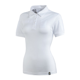 TRICOU TACTIC POLO PENTRU FEMEI - POLO-SHIRT 65/35 LADY - ALB - M-TAC