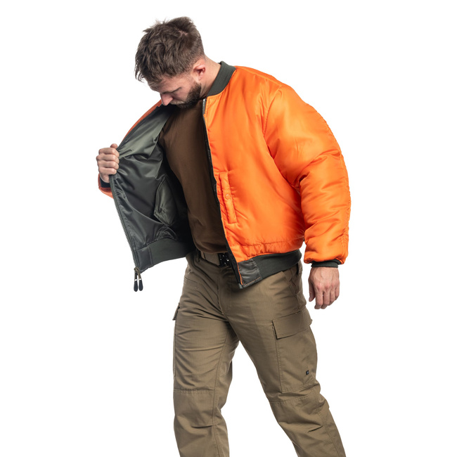 US OD FLIGHT Bomber JACKET MA1 STYLE