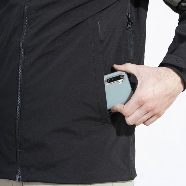 JACHETA SHELL - REZISTENTĂ LA APĂ ȘI VÂNT - "MONLITE" - PENTAGON® - COYOTE/NEGRU