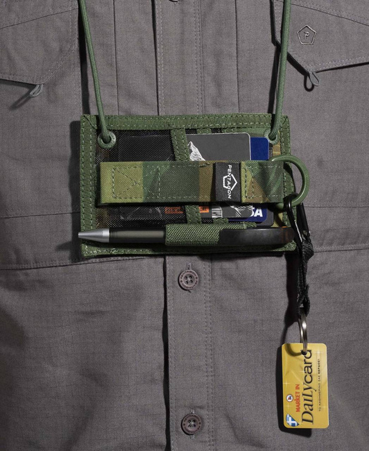 POUCH, HUSA TACTICA PENTRU LEGITIMATII, CARDURI, ACCESORII - Pentagon - GR CAMO