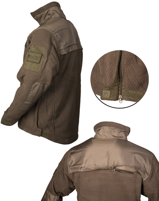 JACHETA FLEECE - ELITE - HEXTAC - NEAGRA