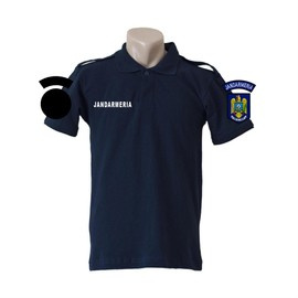 Tricou Polo Bleumarin Jandarmeria cu emblema