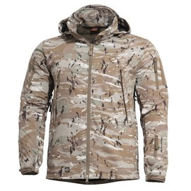 WATERPROOF RAIN JACKET - ARTAXES SOFTSHELL - PENTAGON - PENTACAMO
