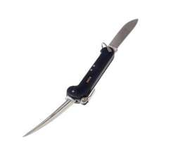 POCKET BOARD KNIFE "MARLINSPIKE" - MILITARY SURPLUS FROM THE GERMAN NAVY - BLACK