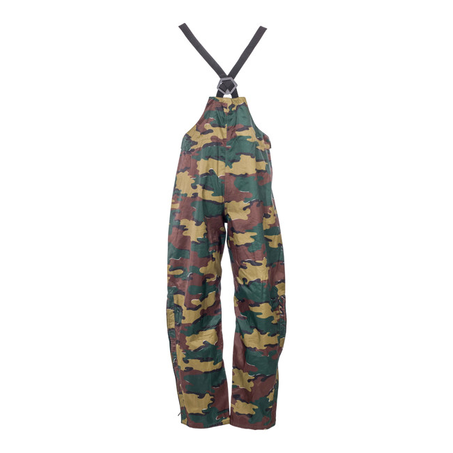 PANTALONI DE PLOAIE - SURPLUS MILITAR DE LA ARMATA BELGIEI - CAMUFLAJ YIGSAW - UZATI