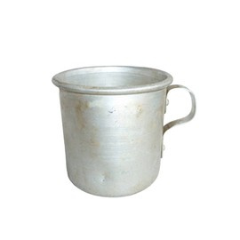 CANA MICA DE BAUT DIN ALUMINIU PENTRU SOLDAT BULGAR - AL DOILEA RAZBOI MONDIAL - CA NOUA