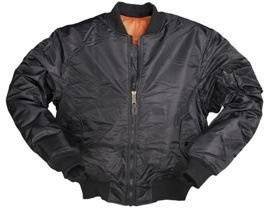 Geaca Bomber Mod. US MA1 - Negru - Mil-Tec