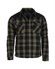 JACHETA TIP CAMASA IN CAROURI LUMBERJACK - Mil-Tec - NEGRU/VERDE OD