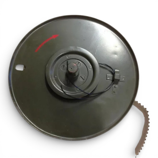 Cablu pentru telefon de campanie F-2E - Surplus militar Armata Elvetiei - In stare buna  