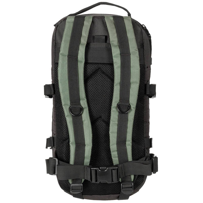 Bag, backpack - "Assault Travel" - 20 l - black/OD green