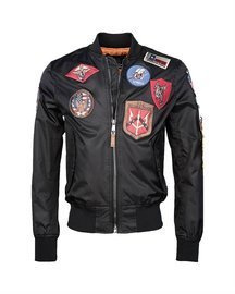 "BEAST" FLIGHT JACKET - "TOP GUN" - MIL-TEC® - BLACK