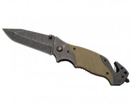 FOLDING POCKET KNIFE OLIVE G10 HANDLE