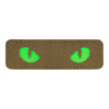 PATCH CAT EYES LASER CUT GID - COYOTE/VERDE - M-TAC