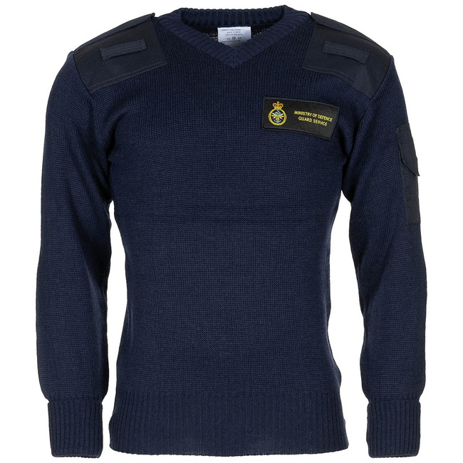 Pulover cu guler in V - Surplus Militar Armata Britanica GB - Ca Nou