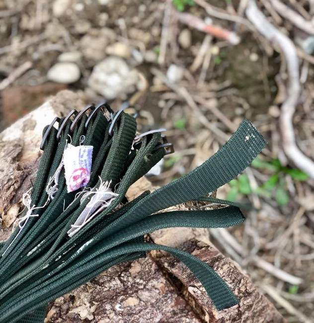 Curea verde din material textil Surplus Armata Română